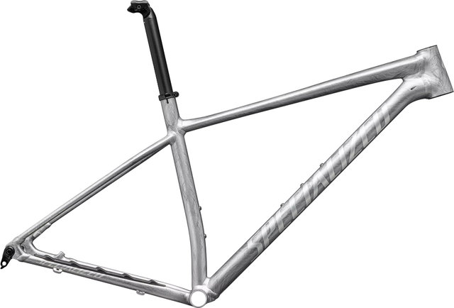 Specialized Chisel 29" Frameset - satin organic brushed-brushed liquid metal/L