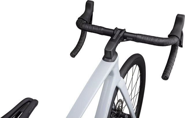 Specialized Tarmac SL7 Expert Carbon Rennrad Modell 2023 - gloss morning mist-white/54 cm