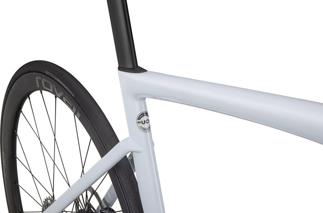 Specialized Bici de ruta Tarmac SL7 Expert Carbon Modelo 2023 - gloss morning mist-white/54 cm