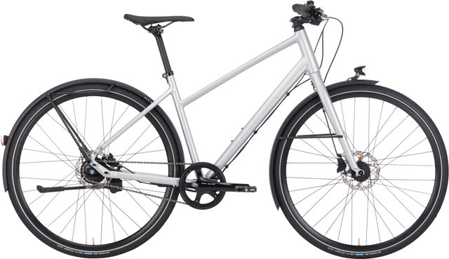 Vortrieb Bicicleta para damas Modell 1.2 - aluminio blanco/S