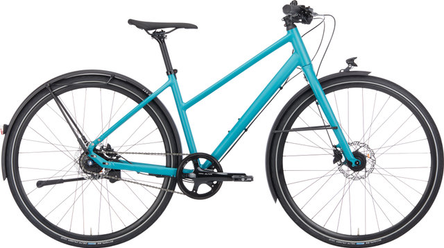 Vortrieb Modell 1.2 Damen Fahrrad - wasserblau/XS