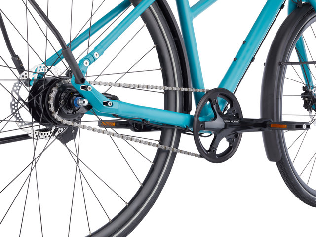 Vortrieb Modell 1.2 Damen Fahrrad - wasserblau/XS