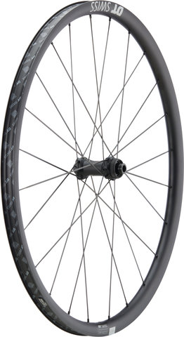 DT Swiss Juego de ruedas GR 1600 SPLINE DB 25 Disc Center Lock 27,5" Mod. 2024 - negro/Juego 27,5" (RD 12x100 + RT 12x142) SRAM XDR