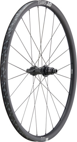 DT Swiss Juego de ruedas GR 1600 SPLINE DB 25 Disc Center Lock 27,5" Mod. 2024 - negro/Juego 27,5" (RD 12x100 + RT 12x142) SRAM XDR