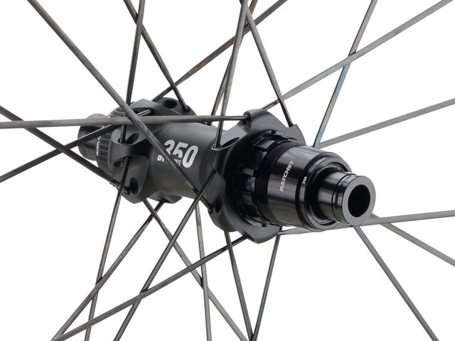 DT Swiss GR 1600 SPLINE DB 25 Disc Center Lock 27,5" Laufradsatz Modell 2024 - schwarz/27,5" Satz (VR 12x100 + HR 12x142) SRAM XDR