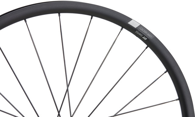 DT Swiss Juego de ruedas GR 1600 SPLINE DB 25 Disc Center Lock 27,5" Mod. 2024 - negro/Juego 27,5" (RD 12x100 + RT 12x142) SRAM XDR