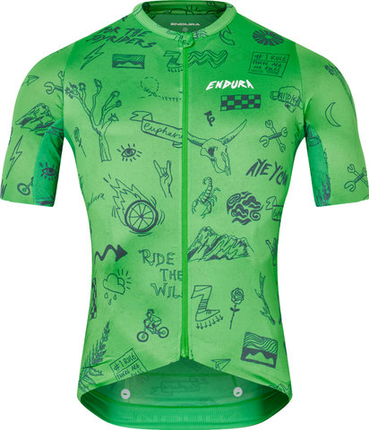 Endura Pro SL Print S/S Trikot - emerald | M