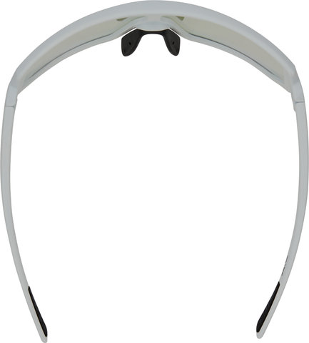uvex sportstyle 235 V Sportbrille - white mat/litemirror blue