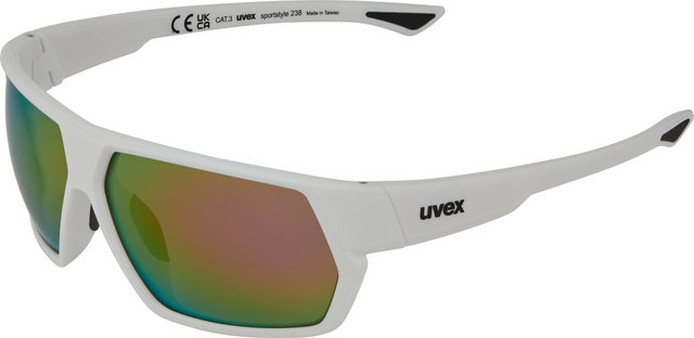 uvex Gafas deportivas sportstyle 238 - white matt/mirror pink