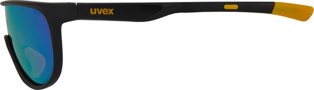 uvex sportstyle 515 Kids Sportbrille - black matt/mirror yellow