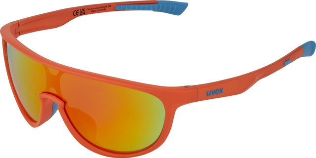 uvex Gafas deportivas para niños sportstyle 515 Kids - orange mate/mirror orange