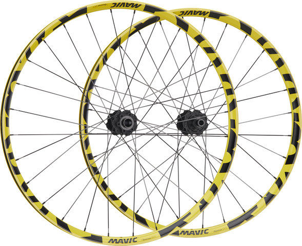 Mavic Deemax DH Yellow Limited Edition 6-bolt Disc 29" / 27.5" Wheelset - yellow/29" front 20x110 Boost + 27.5" rear 12x157 SRAM XD