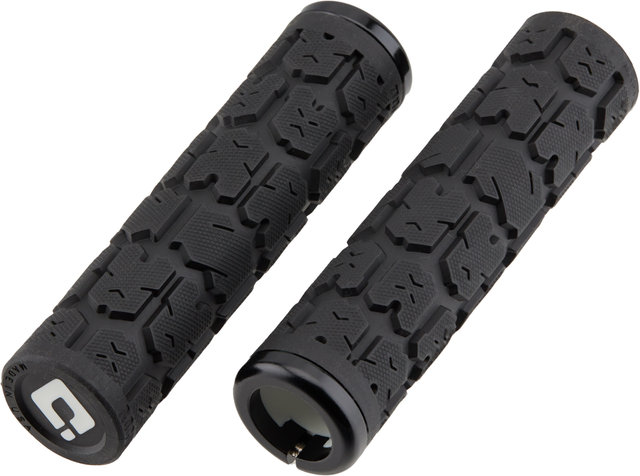 ODI MTB Manopole AG-1 Lock-on 2.1, 135 Mm, Con Anelli Di Serraggio Argento, Per Bici Da Mountain Bike