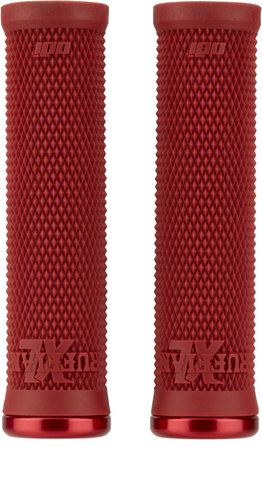 ODI Poignées Ruffian XL v2.1 Lock-On - red/135 mm