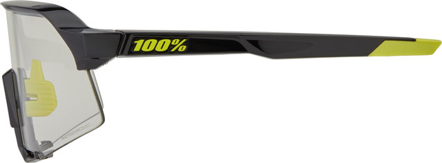 100% Lunettes de Sport S3 Photochromic - gloss black/photochromic