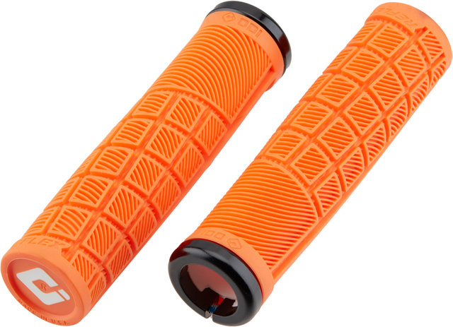 ODI Poignées Reflex Lock-On - orange/135 mm