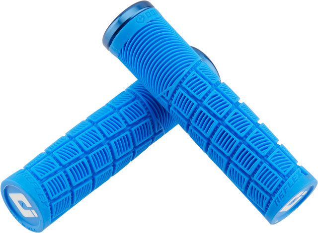 ODI Puños de manillar Reflex Lock-On - blue/135 mm
