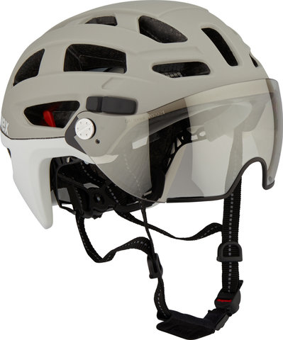 uvex Casco finale visor - sand-white mat/52 - 57 cm