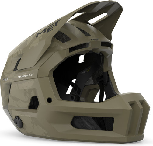 MET Casque intégral Parachute MCR 2 - dark olive matte | 52 - 56 cm