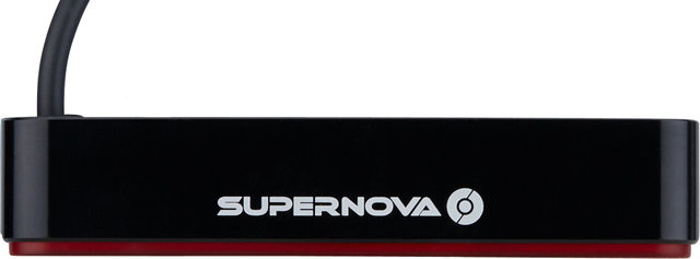 Supernova Luz trasera TL3 MAX LED E-Bike con luz de freno con aprobación StVZO - negro/universal