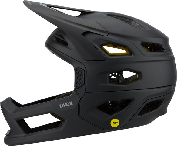 uvex revolt MIPS Full-Face Helmet - all black matt/52 - 57 cm