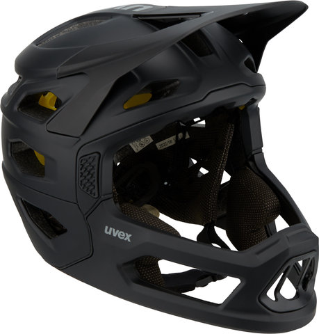 uvex Casque Intégral revolt MIPS - all black matt/52 - 57 cm