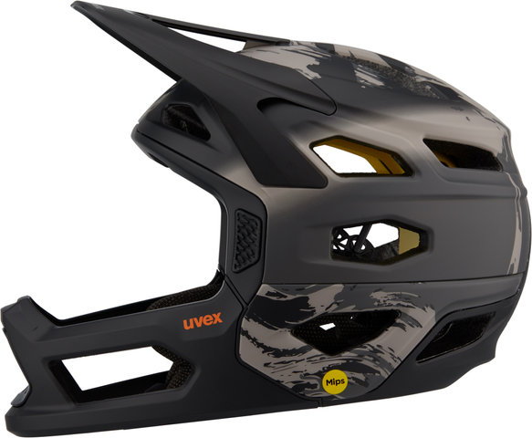 uvex Casque Intégral revolt MIPS - oak brown-orange matt/57 - 61 cm