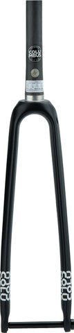 Columbus Horquilla de Carbono Futura Gravel - black mate/1 1/8" - 1 1/4" tapered/28"/12 mm Eje Pasante/100 mm/47 