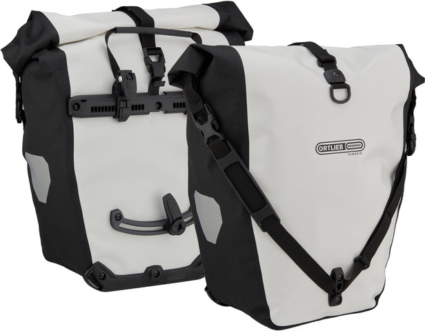 ORTLIEB Bolsas de bicicleta Back-Roller Classic - blanco-negro/40 litros