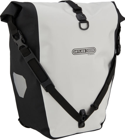 ORTLIEB Back-Roller Classic Fahrradtaschen - weiß-schwarz/40 Liter