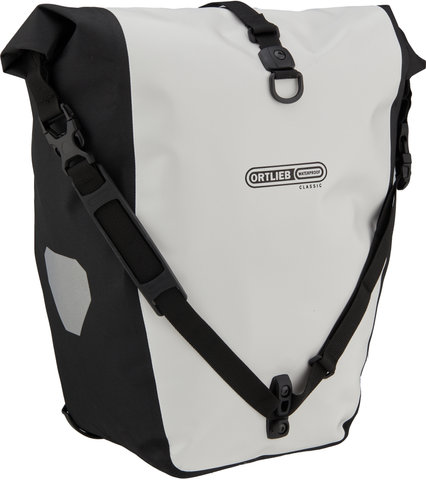 ORTLIEB Back-Roller Classic Panniers - white-black/40 litres