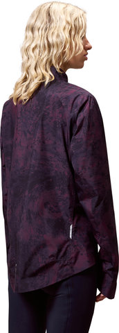 Endura Loop Roam women's rain jacket - flux tonal black cherry | L