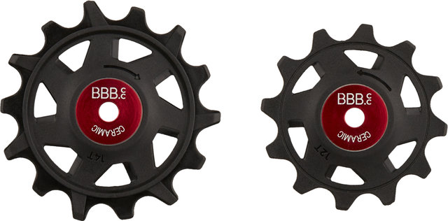 BBB RollerBoys Ceramic BDP-17 Schalträdchen für SRAM 12-fach - schwarz/universal