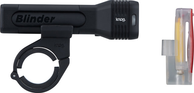 Knog Blinder 80 + Plus Twinpack Light Set - StVZO Approved - black/500 lumens