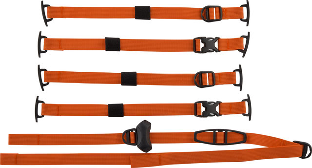 ORTLIEB Set de correas de compresión Compression-Straps para Atrack - naranja/universal