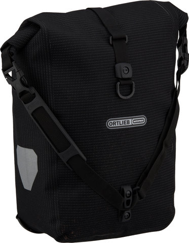 ORTLIEB Sport-Roller High Visibility Pannier - black reflective/14.5 litres