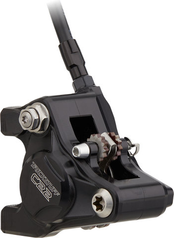 Trickstuff Piccola Carbon v+h ensemble frein à disque Flatmount / Postmount - noir-noir/Ensemble/gauche/droite (spécifique)