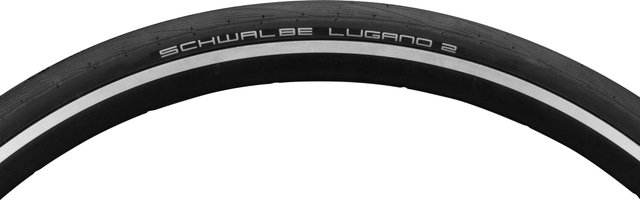 Schwalbe Cubierta plegable Lugano II 28" - negro/28 /25 /25-622