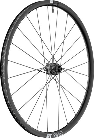 DT Swiss Ensemble de roues GR 1600 SPLINE Disc Center Lock Dynamo 28" - noir/142 mm/100 mm/28"/Shimano Route/100 mm/Shimano Route/100 mm/142 mm/Non Boost/Non Boost