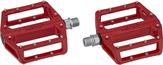 NC-17 STD II Pro Plattformpedale - rot
