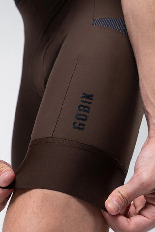 GOBIK Grit 2.0 K10 Bib Shorts - cocoa/M