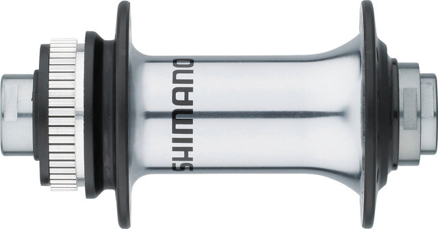 Shimano VR-Nabe HB-RS770 Disc Center Lock für 12 mm Steckachse - silber-schwarz/12 x 100 mm / 28 Loch