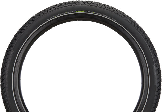 Schwalbe Pneu Rigide Pick-Up Super Defense Fair Rubber 24" - noir-reflex/24 /60 /60-507/2.35 