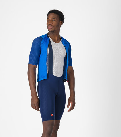 Castelli Free Aero Race S Bib Short Trägerhose - belgian blue | M
