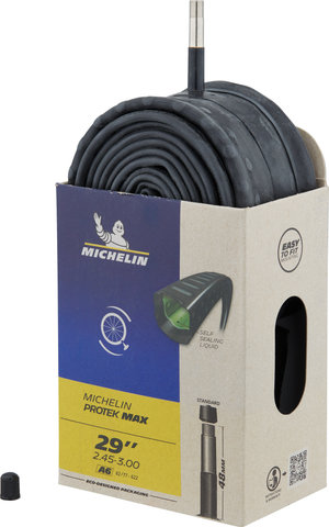 Michelin Cámara de aire A6 Protek Max para 29+ - universal/29 x 2,45-3,0 AV 48 mm