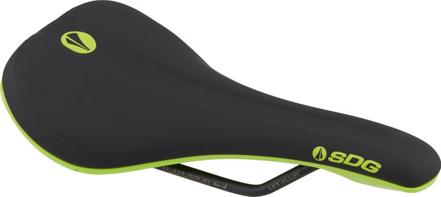 SDG Bel-Air 3.0 Sattel mit Lux-Alloy Streben - black-green/140 mm