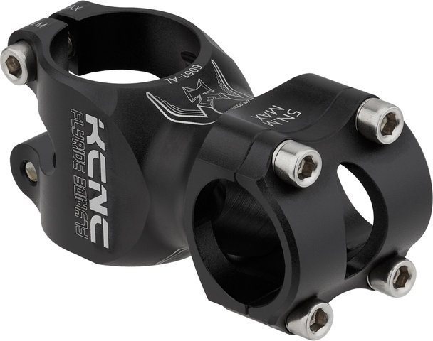 KCNC Fly Ride Stem 25.4 mm 5° - black-silver/50 mm