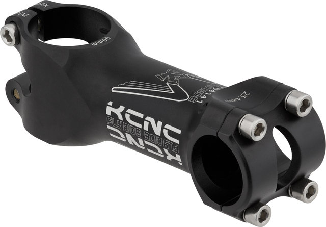 KCNC Potence Fly Ride 25,4 mm 5° - noir-argenté/90 mm