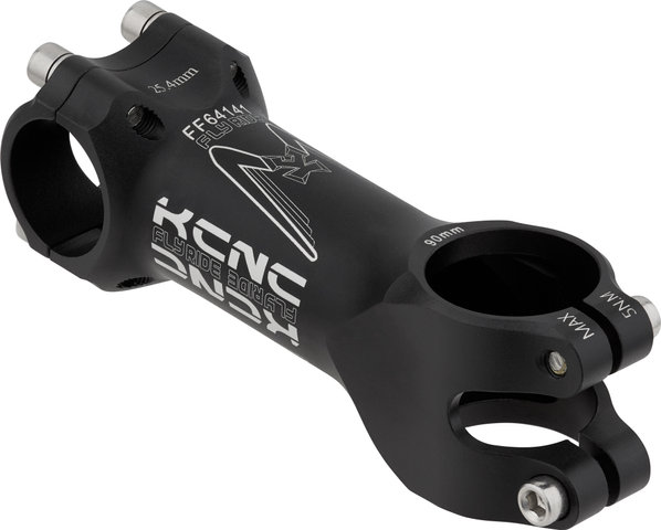 KCNC Fly Ride Stem 25.4 mm 5° - black-silver/90 mm