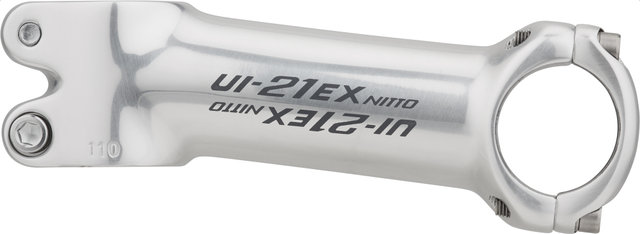UI-21EX 31.8 Vorbau - silber/110 mm -8°